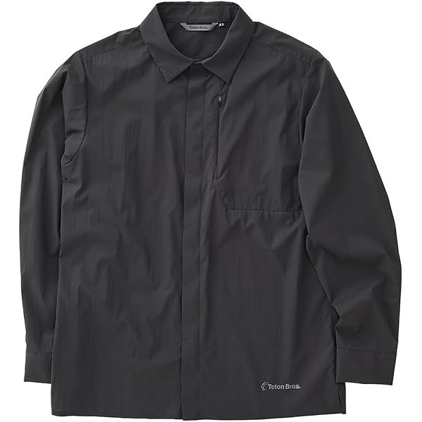 Teton Bros Chill Long Shirt ブラック XL ティートンブロス Teton Bros. チルロングシャツ ユニセックス Chill